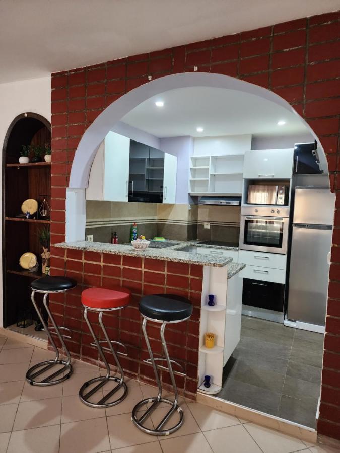 Duplex Bien Equipe Securise Avec Jardin Et Veranda 拉马萨 外观 照片